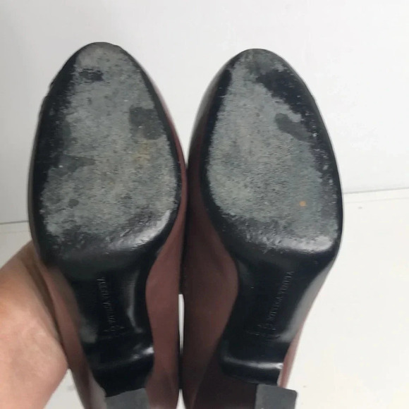 BOTTEGA VENETA BROWN Leather Heels - Picture 6 of 8